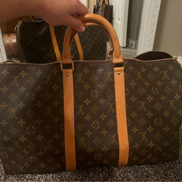 Authentic monogram Louis Vuitton Keepall 50 - Picture 3 of 5